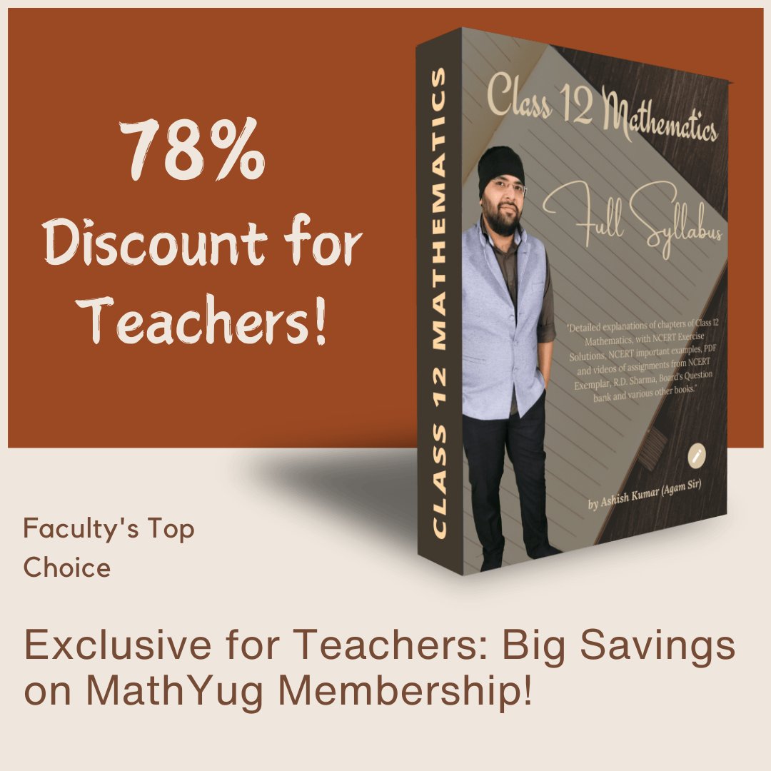 mathyug_hq's tweet image. To the educators who inspire and lead—claim your exclusive 78% discount for Class 12 Maths Three-Yearly Membership Plan today!

mathyug.com/class-12-maths

#DiscountForTeachers #TeacherAppreciation #MathEducation #MathYug #TeachersDeserveTheBest #ExclusiveDiscount #Class12Maths