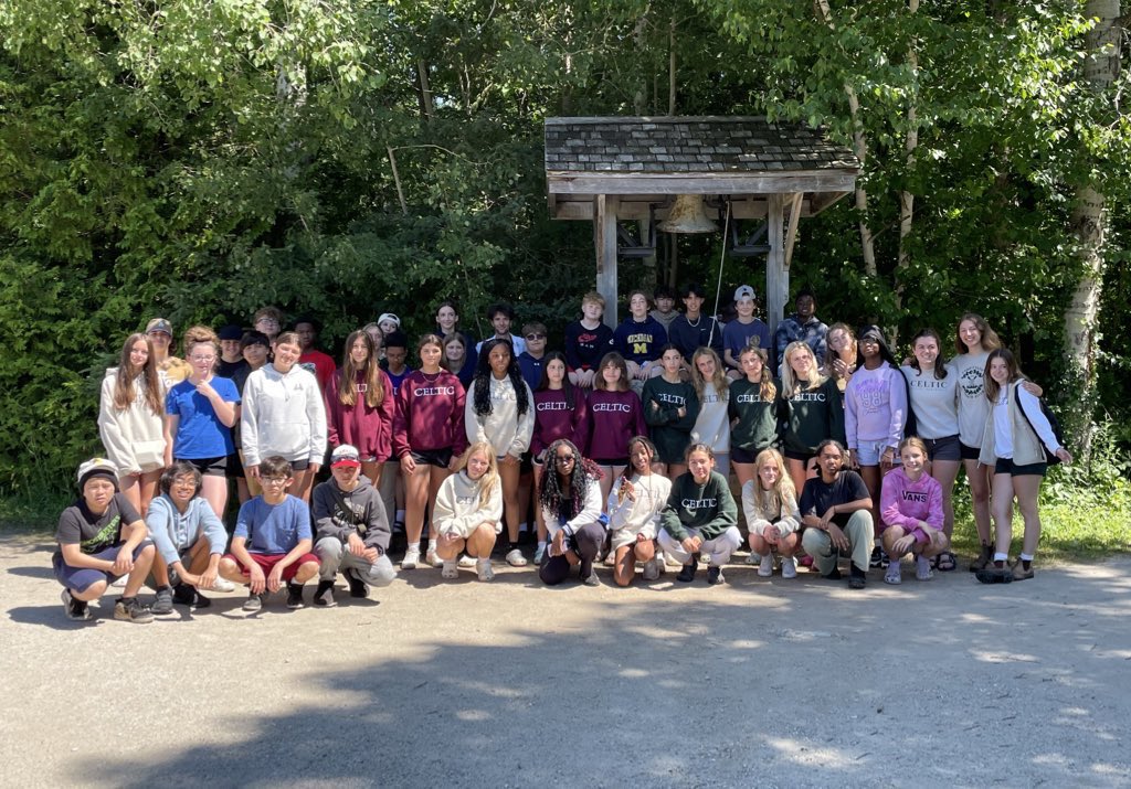 The Grade 8s <a href="/stbasilbulldogs/">St. Basil</a> had such a fun &amp; memorable time <a href="/CelticCamp/">Camp Celtic</a>