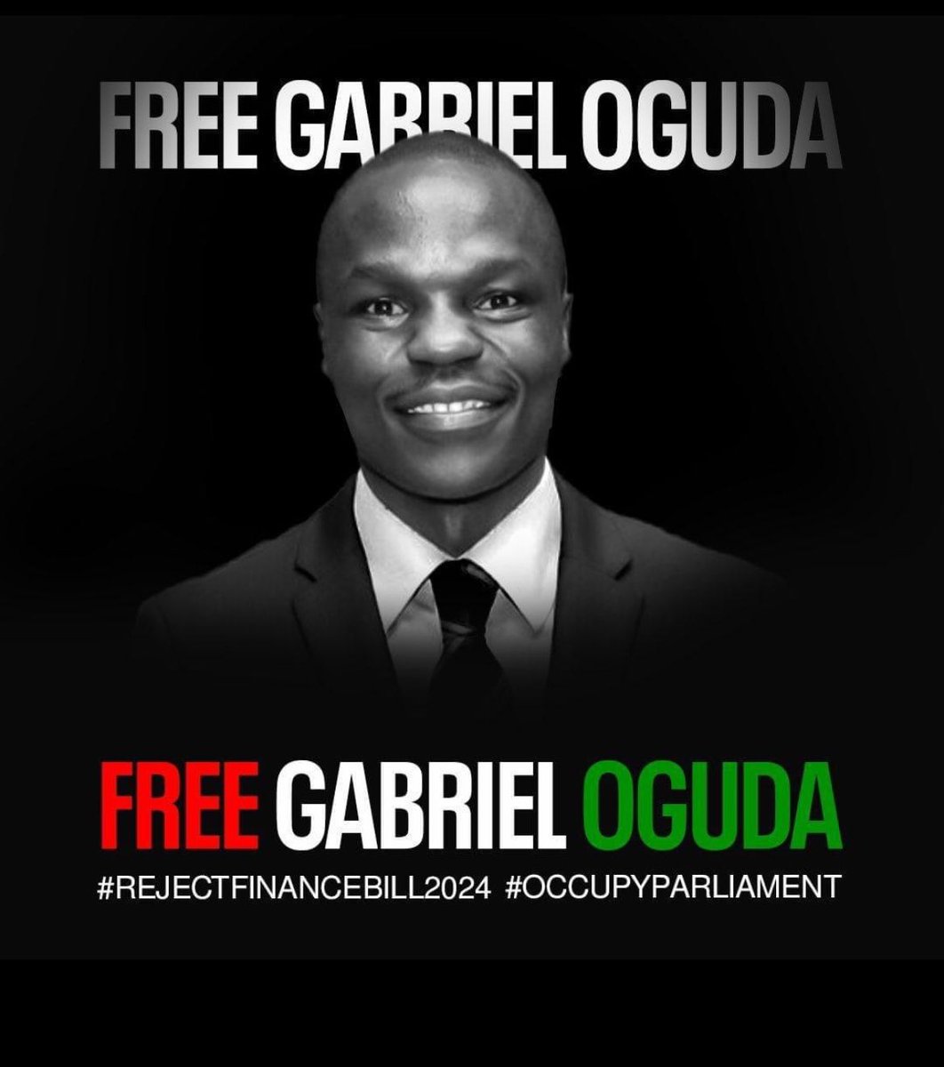 Mercynicky_'s tweet photo. The list is getting longer

#FreeOsama
#FreeFranje
#FreeDrey
#FreeOguda
#RejectFinanceBill2024 https://t.co/v4iw9IDJMI