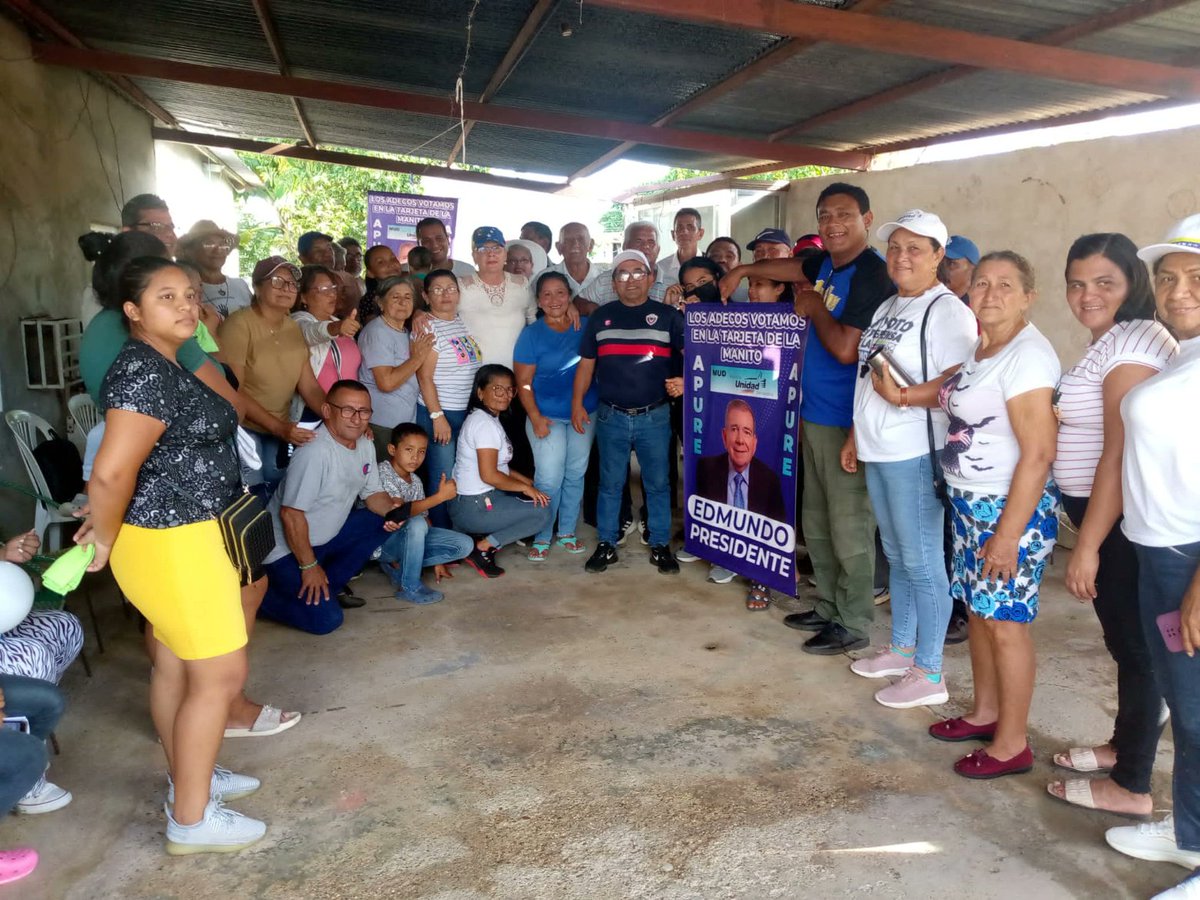 Comité Ejecutivo Municipal de Pedro Camejo AD en resistencia. Organizado para el 28 de julio obtener el triunfo con Dios de primero Edmundo para todo el Mundo. Votar en la tarjeta de la MUD la de la manito 

@egonzalezurrutia @accion_democratica <a href="/pieromaroum/">Piero Maroum</a>