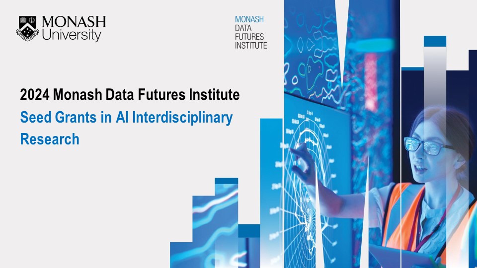 We are excited to announce the successful projects for the #2024 @MonashDFI Seed Grants, accelerating highly innovative, interdisciplinary #AI research in #Health, #Society, and #Sustainability.
View the list of projects and research teams:
monash.edu/data-futures-i…