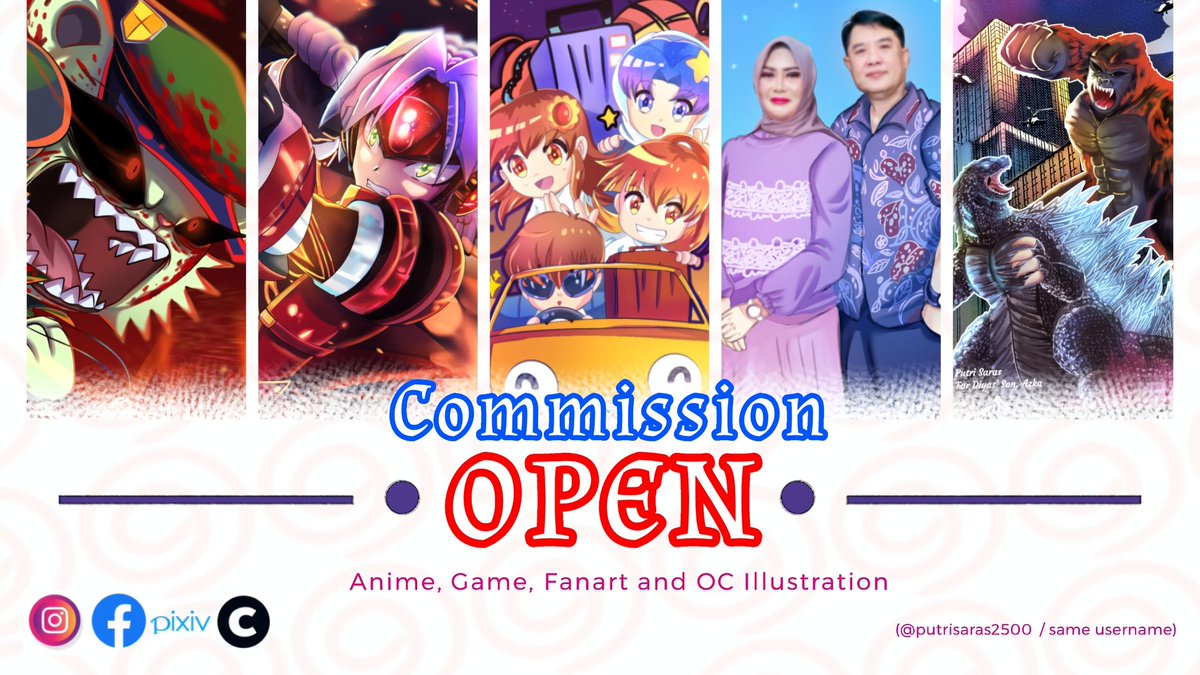 Putri Saraswati Dewi | OPEN COMMISSION tweet media