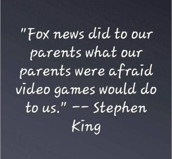 Stephen King pens it best.