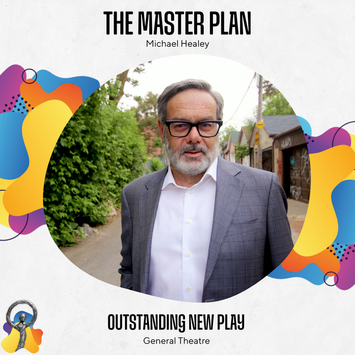 Outstanding New Play (GENERAL): Michael Healey - The Master Plan. #Doras2024