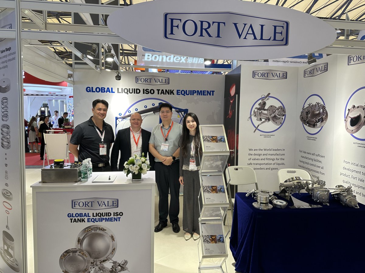 FortVale_'s tweet photo. Come and meet the Fort Vale team at the Transport Logistic China event in Shanghai.

Henry, Roxy, Boon &amp; Graham are looking forward to meeting you all.

https://t.co/k7dwjPza3z https://t.co/4PFAq32tyk