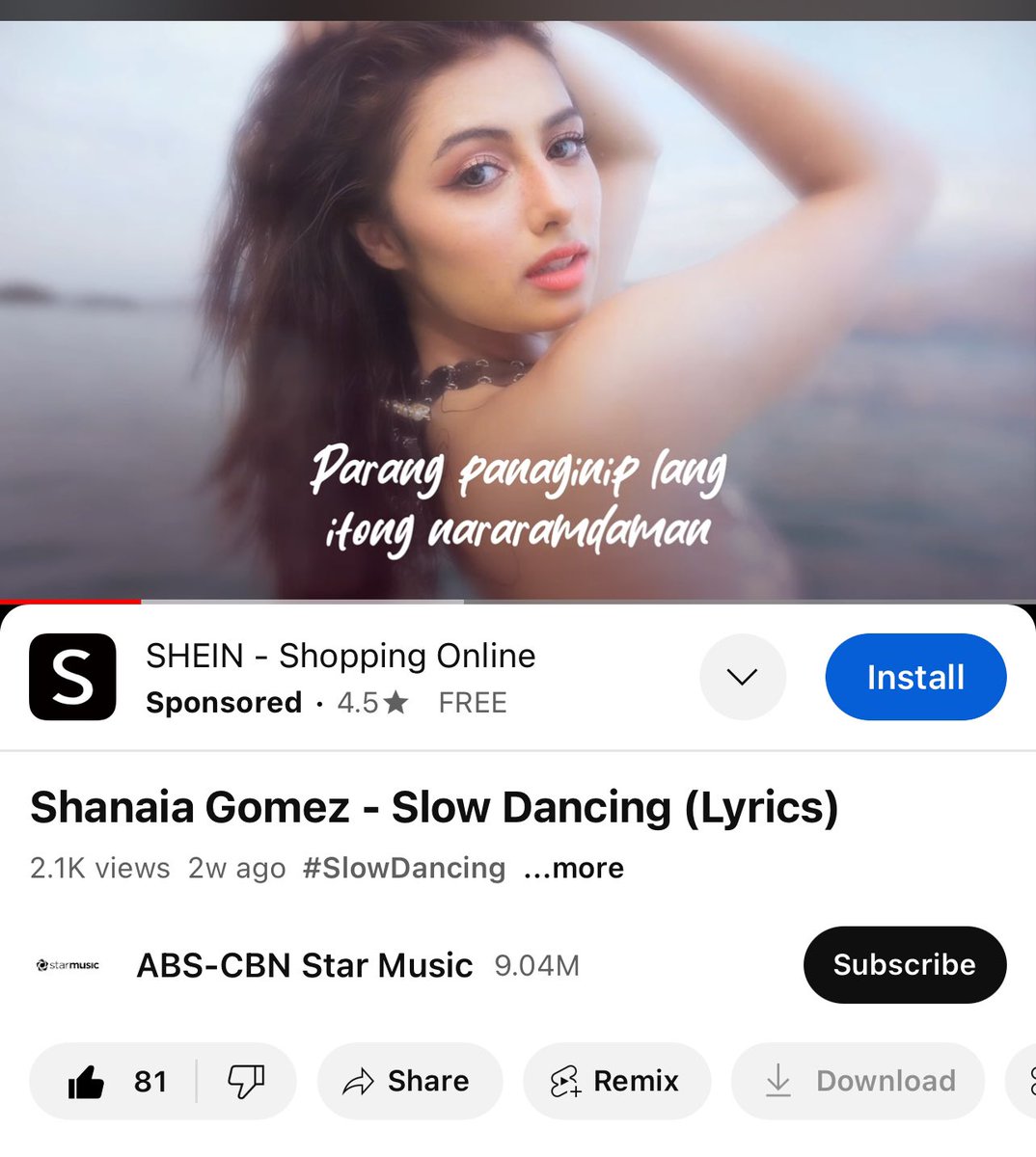 kaycrstobal's tweet photo. @ShanaticsOFC  @gomezshanaia #shanaiaslowdancing https://t.co/FQR9NyNfM0