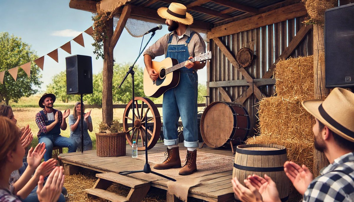 Method2_Dadness's tweet image. DJotD #9:

Why did the farmer give up on farming and become a musician instead?

He had too many sick beets.