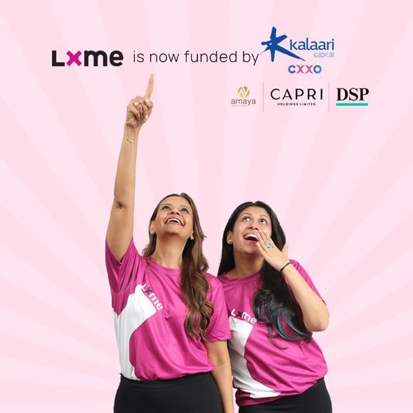 Priti Rathi Gupta (@pritirathigupta) on Twitter photo So excited to share this amazing milestone at <a href="/LXMEofficial/">Lxme</a> and for me personally.
Now please don’t ask me “why only women” “why now”..all the “Why’s are done. <a href="/RidhiKD/">Ridhi Doongursee</a>
Lets talk about the “How”!
<a href="/Kalaari/">Kalaari Capital</a> <a href="/VaniKola/">Vani Kola (vanik.eth)</a> <a href="/priyankagill/">Priyanka Gill</a> So excited to share this amazing milestone at <a href="/LXMEofficial/">Lxme</a> and for me personally.
Now please don’t ask me “why only women” “why now”..all the “Why’s are done. <a href="/RidhiKD/">Ridhi Doongursee</a>
Lets talk about the “How”!
<a href="/Kalaari/">Kalaari Capital</a> <a href="/VaniKola/">Vani Kola (vanik.eth)</a> <a href="/priyankagill/">Priyanka Gill</a>