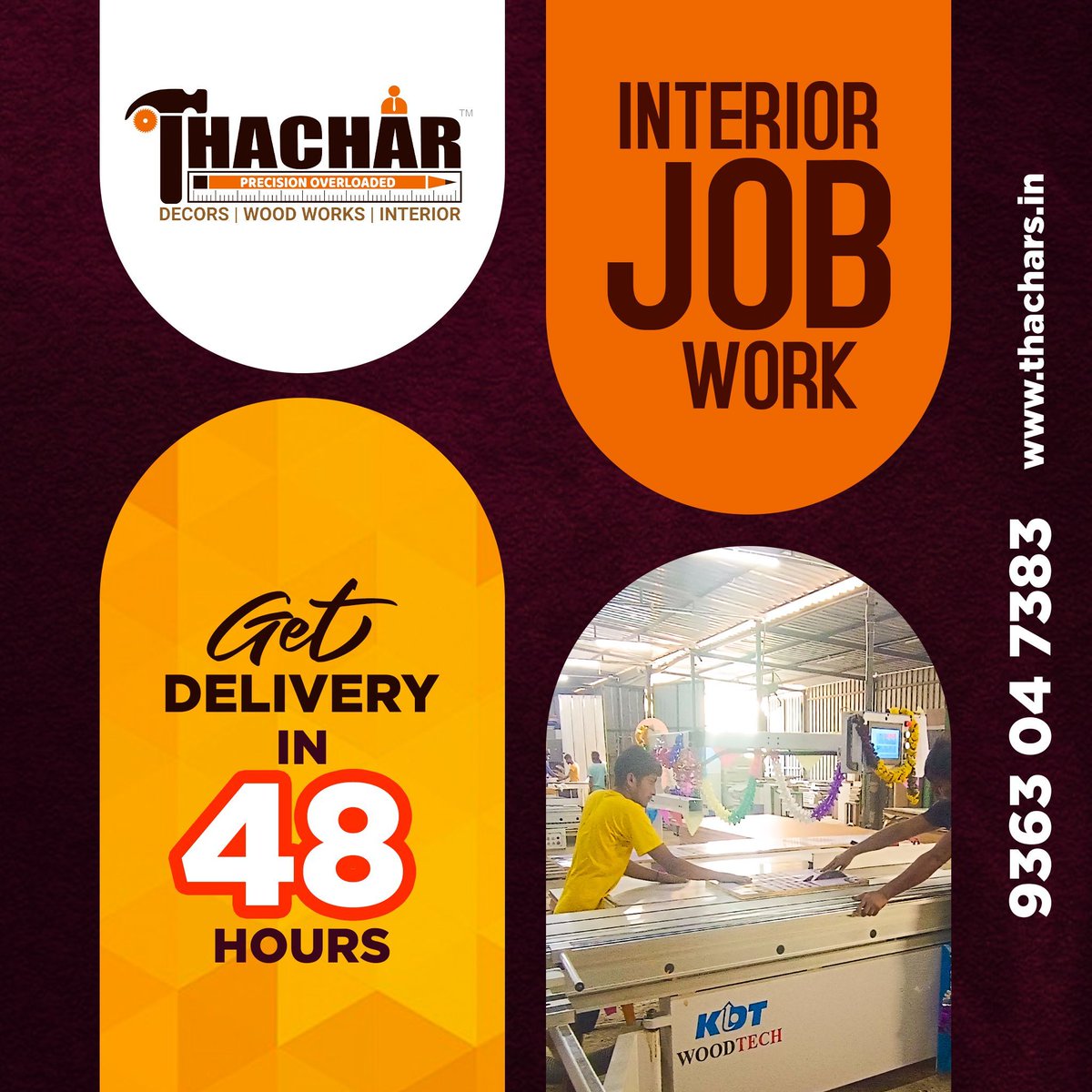 decors39248's tweet image. Get Interior Job Work Delivery in just 48 hours! 🏠✨Thachar Decors brings you swift, stunning interior designs tailored to your style. 

Contact - thachars.in / 9363047383
.
.

#InteriorDesign #QuickTransformation #StyleYourSpace #Thachars #ThacharDecors #Chennai