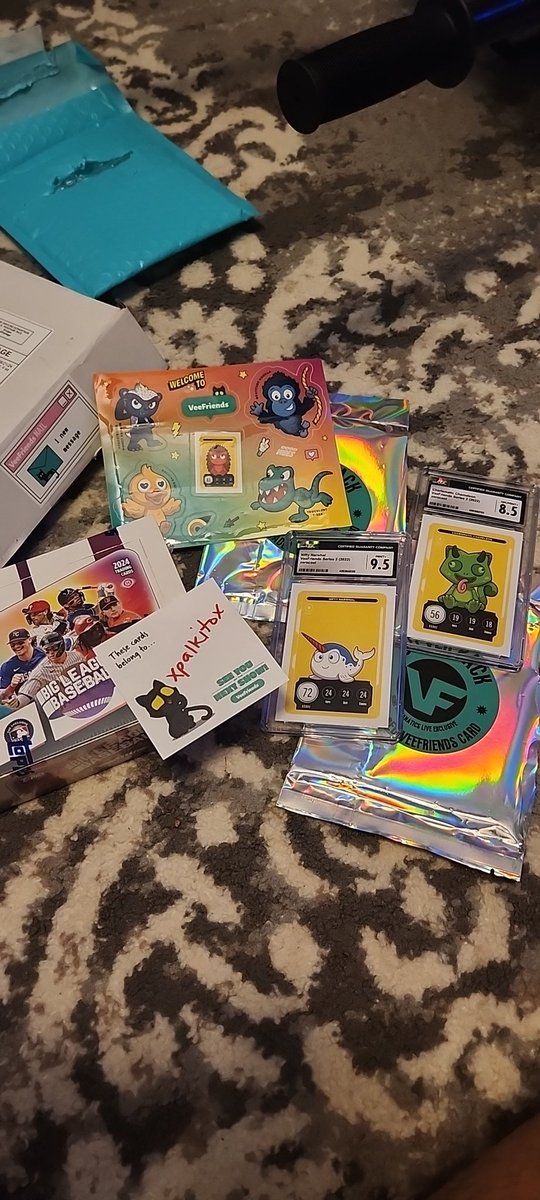 Mail day with a nice surprise! Shout out to the @Veefriends &amp; @VeeFriendsCard crews for always spreading the love. #OGMinter 

<a href="/fanaticslive/">Fanatics Live</a> is a great platform to grow the cause!