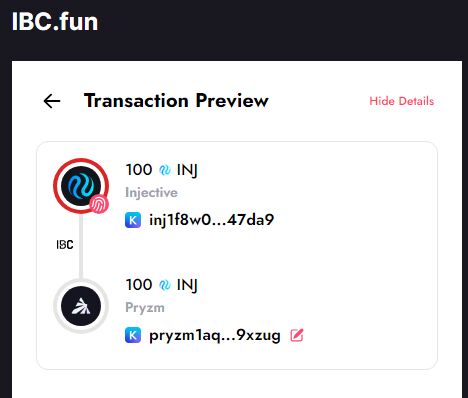 NiceCurrencyX's tweet image. $INJ がdepositできない🥲
#PRYZM