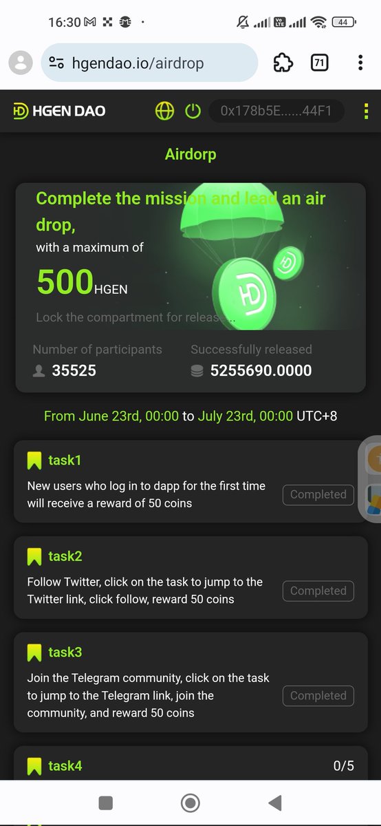 pphway557's tweet photo. @HGENDAO Done sir
0x6bE2Bb39F05f0520f6508E3eFA94001508B918E4 https://t.co/7DKEq82rNO
