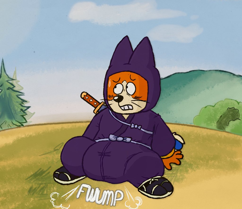 Pawmper's tweet image. CW: Diaperfur
Man I just don&apos;t remember this episode at allllll.