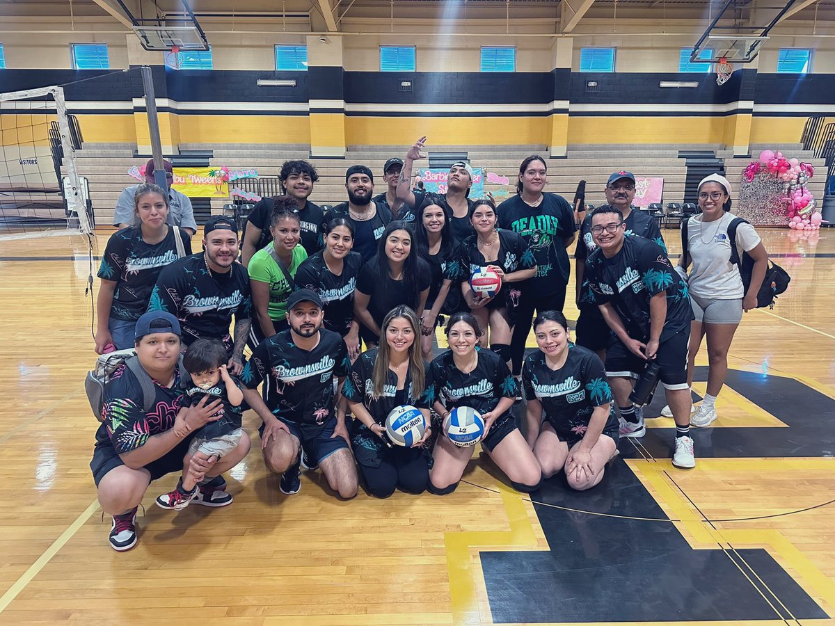 Another amazing turnout for our <a href="/LarryV71/">Larry Villines</a> Villines’ Volleyball Tournament.  Thanks to everyone who helped and big Congrats 🎉 to team <a href="/Chilis/">Chili's Grill & Bar</a> Brownsville for making it to the finals and beating Chilis San Juan for that championship spot! #culturematters #chilis #volleyball
