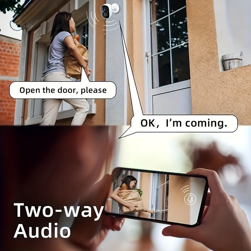 CrazySalesAus's tweet image. Outdoor Wireless Security Waterproof Camera 2K 3mp Video Resolution,5200mAh Battery Powered for,AI Motion Detection,Spotlight,Night Vision(128 GB Card) Now: $69.99 
bit.ly/4eFdv2w
#outdoorcamera #wirelesscamera #securitycamera #homesecurity