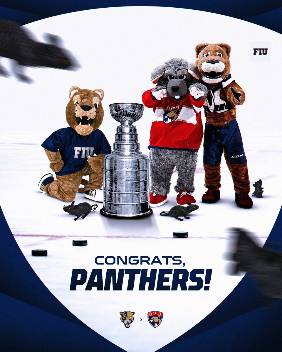 THE HUNT IS OVER 🏆

Congrats, <a href="/FlaPanthers/">x - Florida Panthers</a> 🎉
