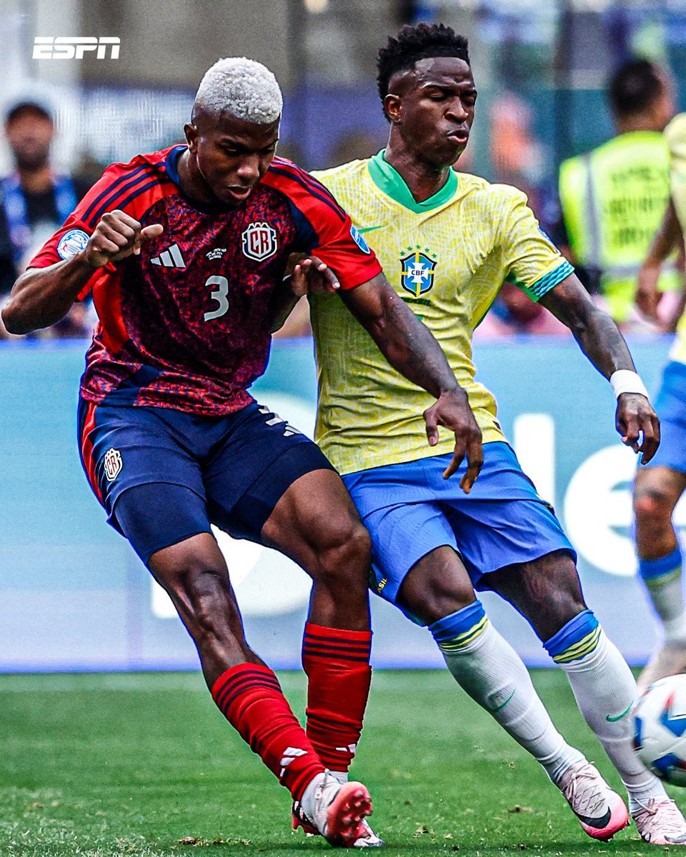 🇨🇷Ni con Vinicius, Rodrygo, Endrick se intimidó... 

Jeyland Mitchell demostró una jerarquía inmensa. Solo 19 años🔥