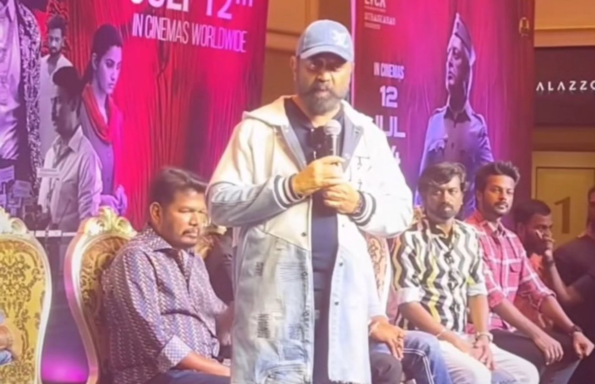 #Indian2 Press meet event ☯️🙏✨
Trailer from today 7pm ✨