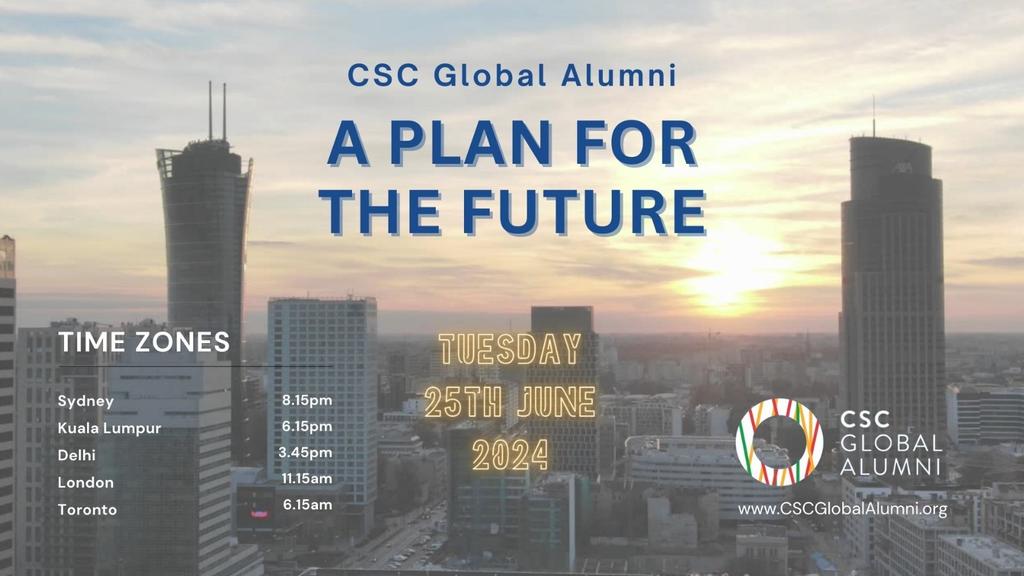 CSCGlobalAlumni's tweet image. Not long now⏱️

#CSCGlobalAlumni #CSCAlumni #ConnectingCommonwealthLeaders