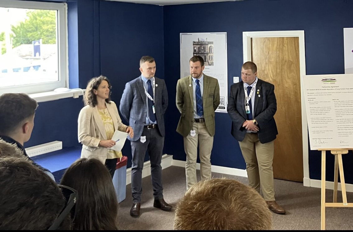 BalmonthFarm's tweet image. A busy @ScotlandRHShow this year for us all. #speaking #meetings #receptions #stewarding #socialising