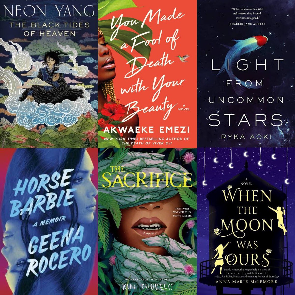 in light of recent events, it’s important now more than ever to center trans, esp trans bipoc voices because those are the ones that publishing is most keen on sidelining

here are some of my favorite books by trans bipoc authors &amp; i encourage you to give yours a shoutout too 🏳️‍⚧️