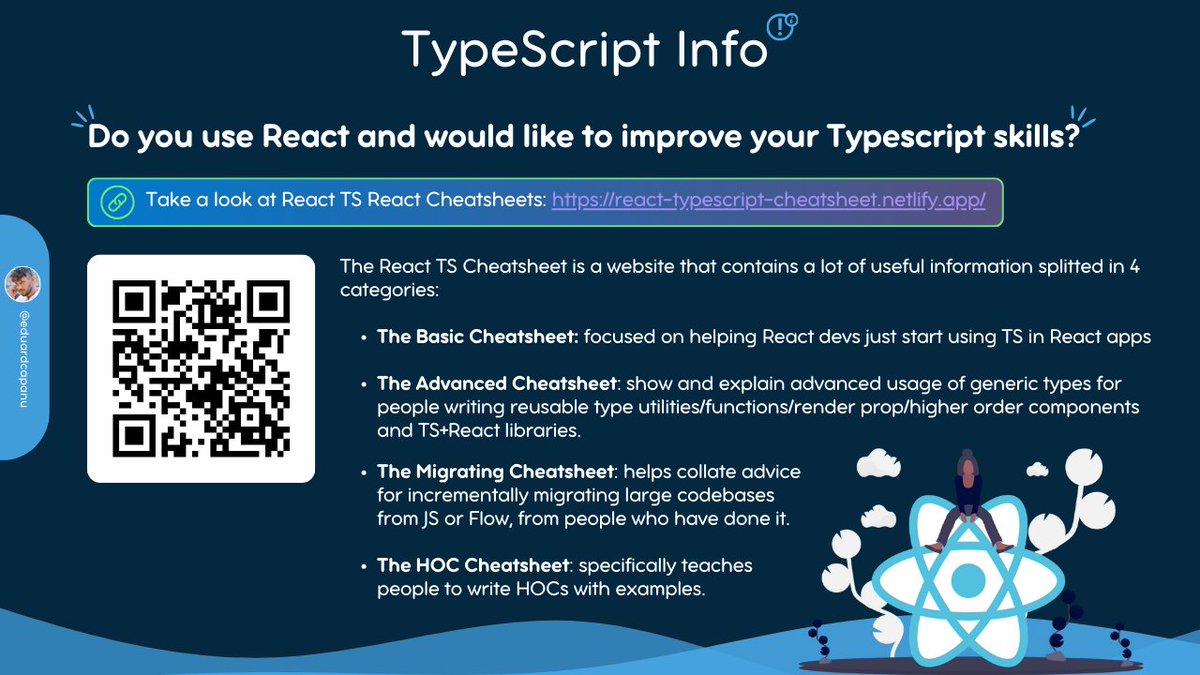 Do you use React and would like to improve your Typescript skills?

#TypeScript #TSTip #ReactJS
