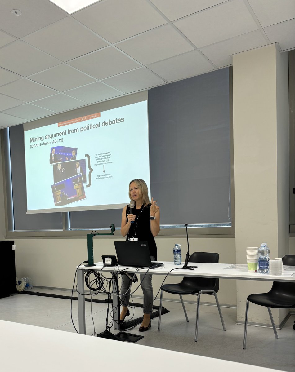 NLDB2024 (@nldb2024) on Twitter photo Our first invited speaker, Serena Villata, opens our journey into NLP with her speech on propaganda detection! 🔍👩🏼💻<a href="/serena_villata/">Serena Villata</a> #NLDB2024 #NLProc Our first invited speaker, Serena Villata, opens our journey into NLP with her speech on propaganda detection! 🔍👩🏼💻<a href="/serena_villata/">Serena Villata</a> #NLDB2024 #NLProc