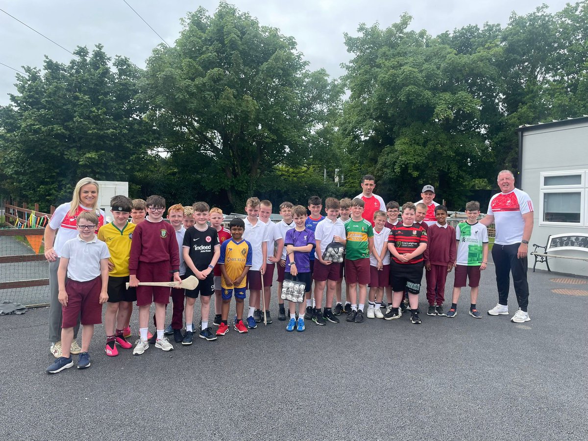 Well done to the lads who participated in the Camán let’s hurl . A huge thanks to Brian Murray and John Doran for their time. <a href="/ClaneGAA/">Clane GAA</a>