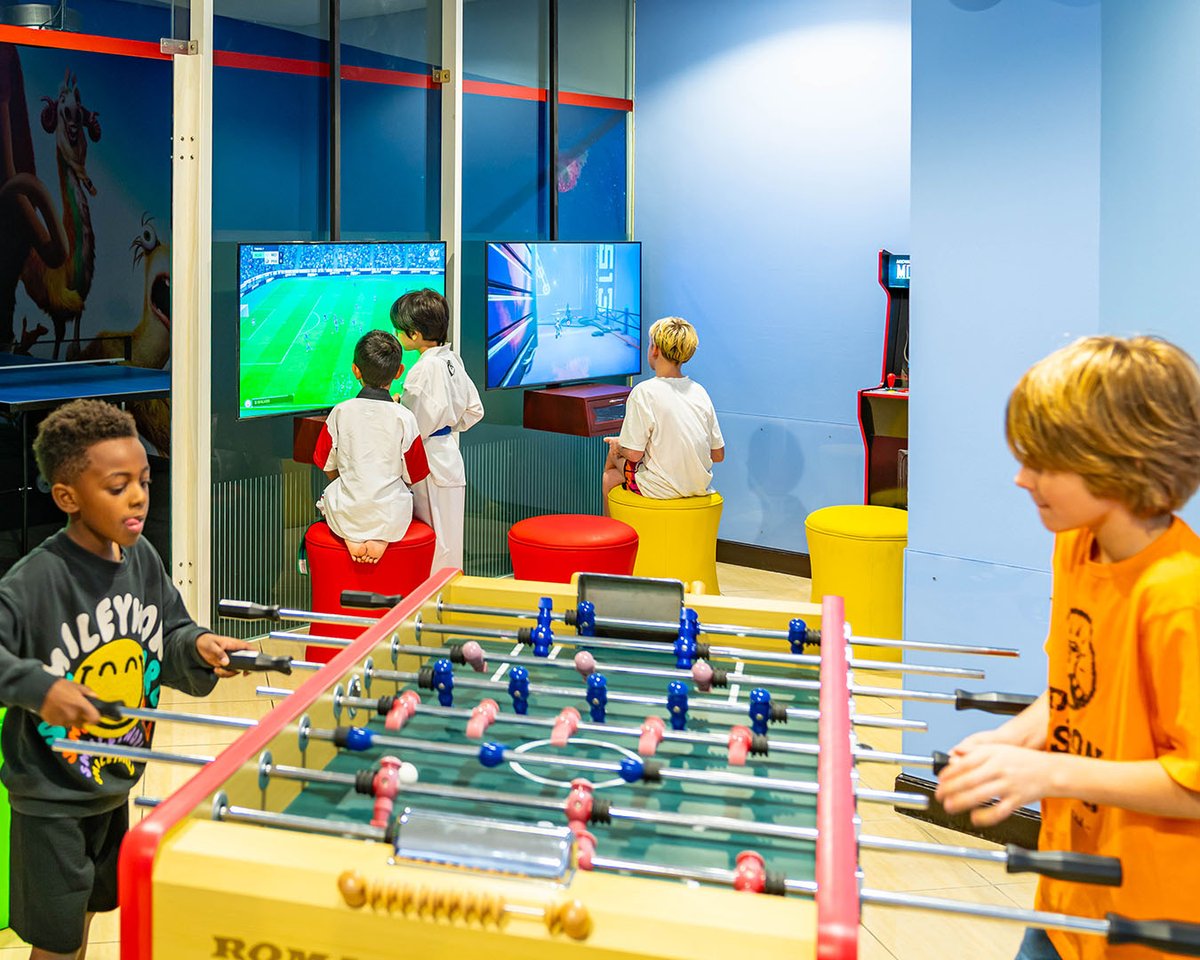 Buckle up for a day of playtime fun! Our Game Zone is bursting with excitement, from classic arcade hits to thrilling movie adventures. It's playtime perfection for your little ones!

**
For more information, call 026979000.

#BeachRotana #inAbuDhabi