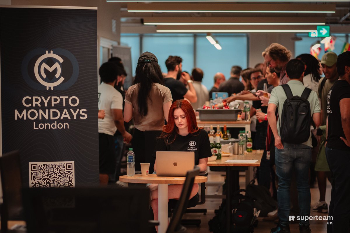 Superteam UK (@superteamuk) on Twitter photo A pleasure to host <a href="/CryptoMondaysUK/">Crypto Mondays London</a> at London Startup Village yesterday 😊
Thank you to the speakers <a href="/KatieFHarries/">KatieHarries</a> & <a href="/Jurny_On/">JurnyOn</a> and everyone who came through for a wonderful evening! A pleasure to host <a href="/CryptoMondaysUK/">Crypto Mondays London</a> at London Startup Village yesterday 😊
Thank you to the speakers <a href="/KatieFHarries/">KatieHarries</a> & <a href="/Jurny_On/">JurnyOn</a> and everyone who came through for a wonderful evening!