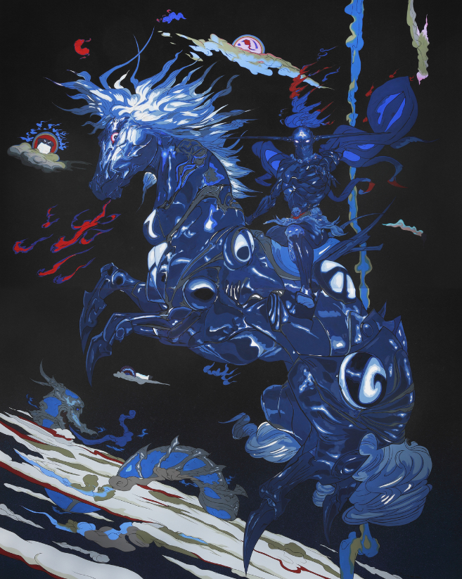 Black Knight - Yoshitaka Amano (2013)