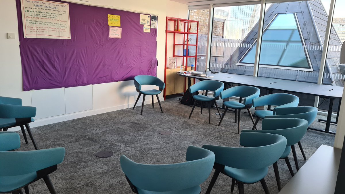 martingilbraith's tweet photo. All set for today's #ToPfacilitation training in London - looking forward to breaks on the terrace! https://t.co/LOTsRY6SEq