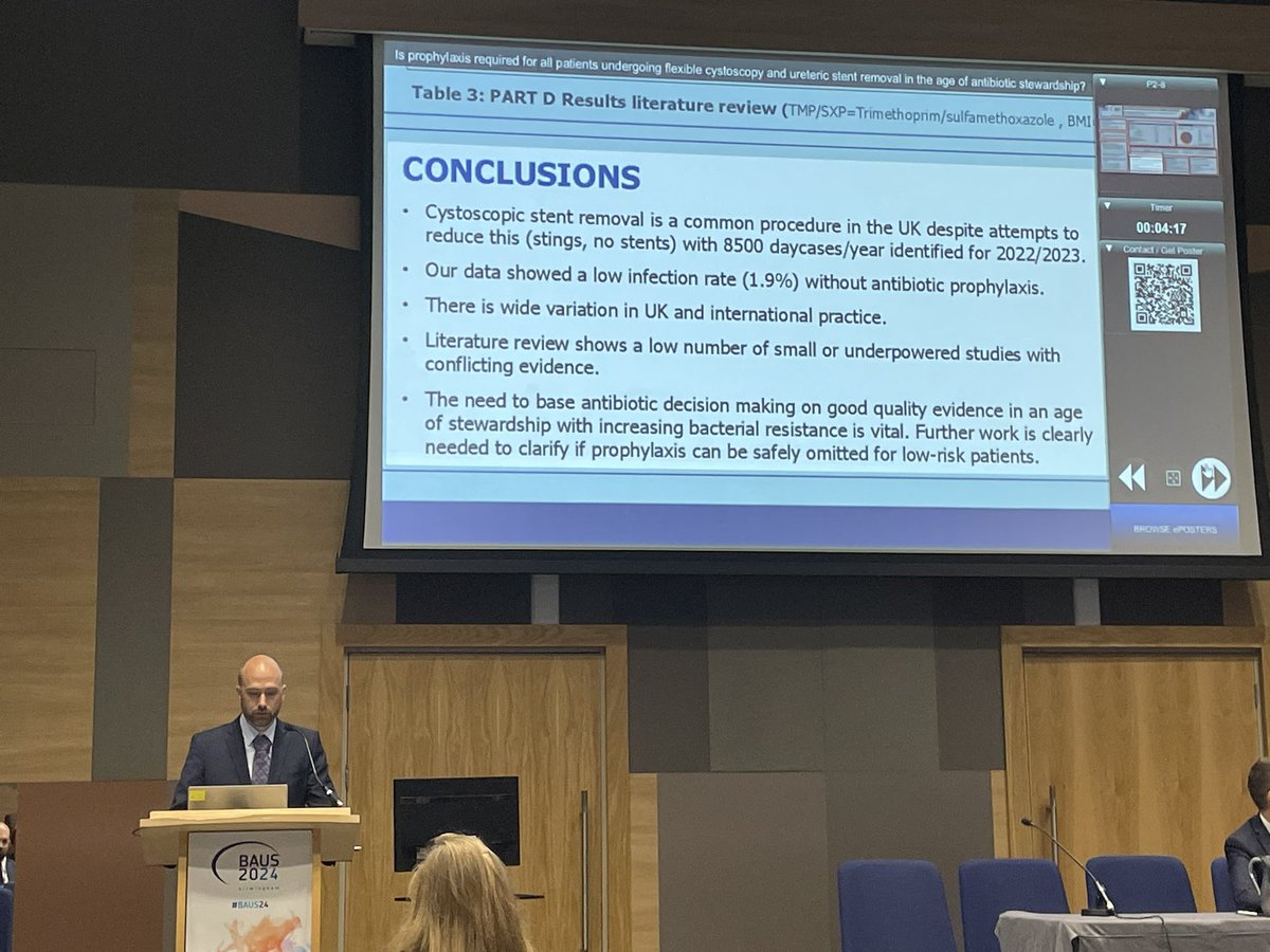 Alistair Rogers (@alistairrogers3) on Twitter photo Good to see <a href="/chschrek/">Christoph Schregel</a> presenting our study on antibiotic prophylaxis in ureteric stent removal <a href="/chrisharding123/">Chris Harding</a> <a href="/mbkshaw/">Matthew Shaw</a> <a href="/EndoLuminalEndo/">Daron Smith</a> Good to see <a href="/chschrek/">Christoph Schregel</a> presenting our study on antibiotic prophylaxis in ureteric stent removal <a href="/chrisharding123/">Chris Harding</a> <a href="/mbkshaw/">Matthew Shaw</a> <a href="/EndoLuminalEndo/">Daron Smith</a>