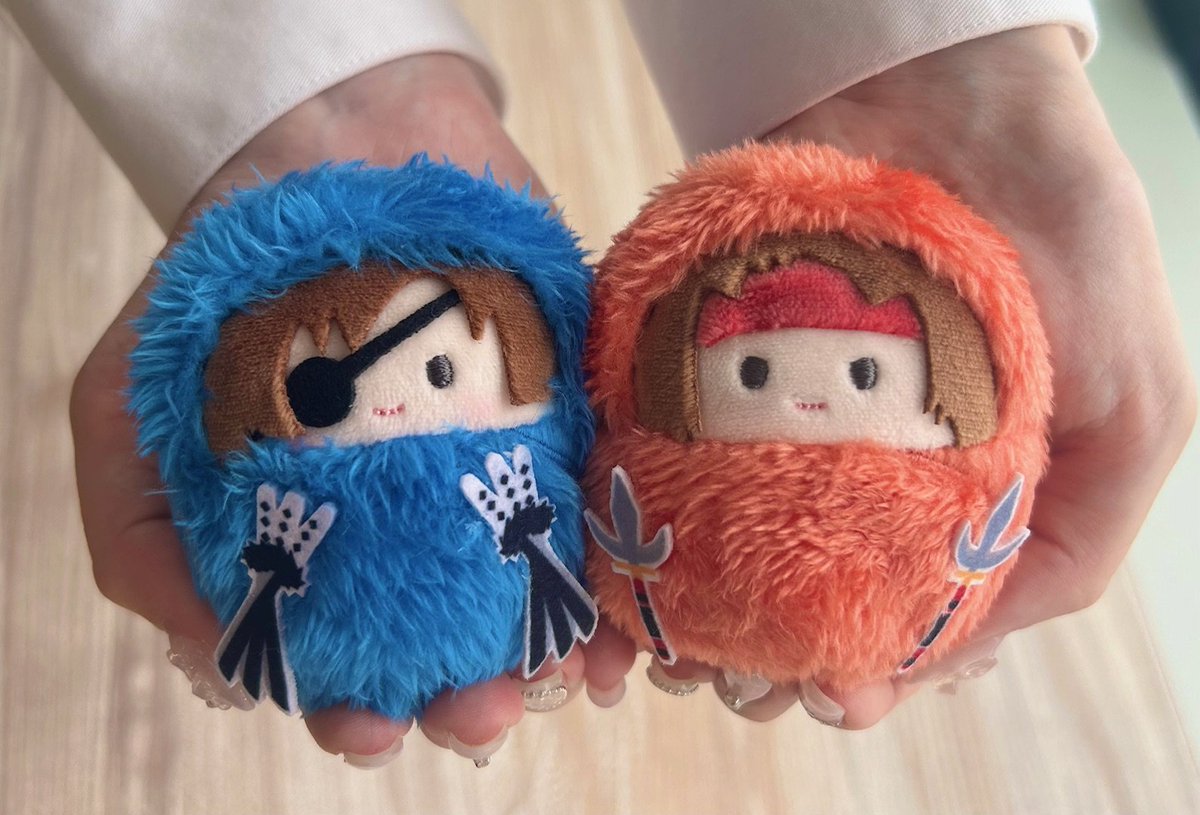 本日は「#戦国BASARA」真田 幸村、伊達 政宗の、『くるみたぴぬい』の