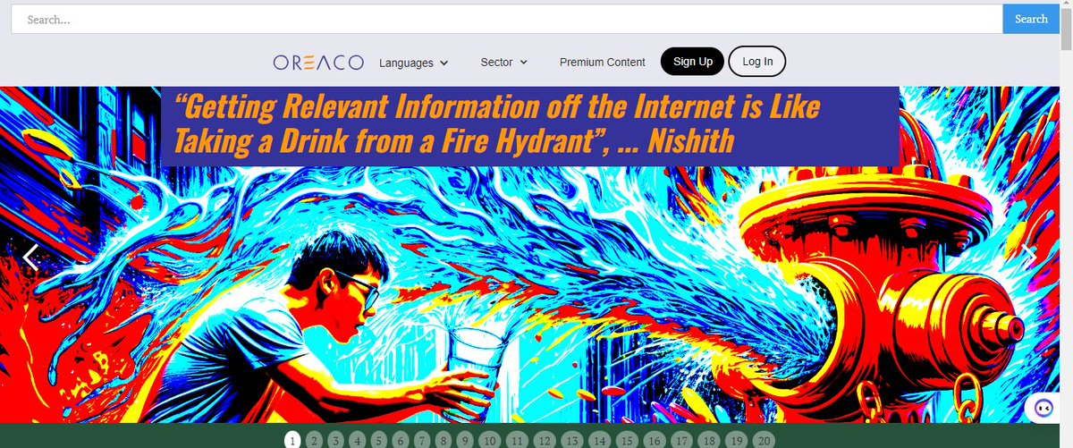 Dear Friends, I apologize for such a long absence. Oreaco, the rebranded Steel Guru after two decades, is launched. It's a FREE resource, and I hope that you'll find something of interest. It features 240 sections . oreaco.com/?r=0