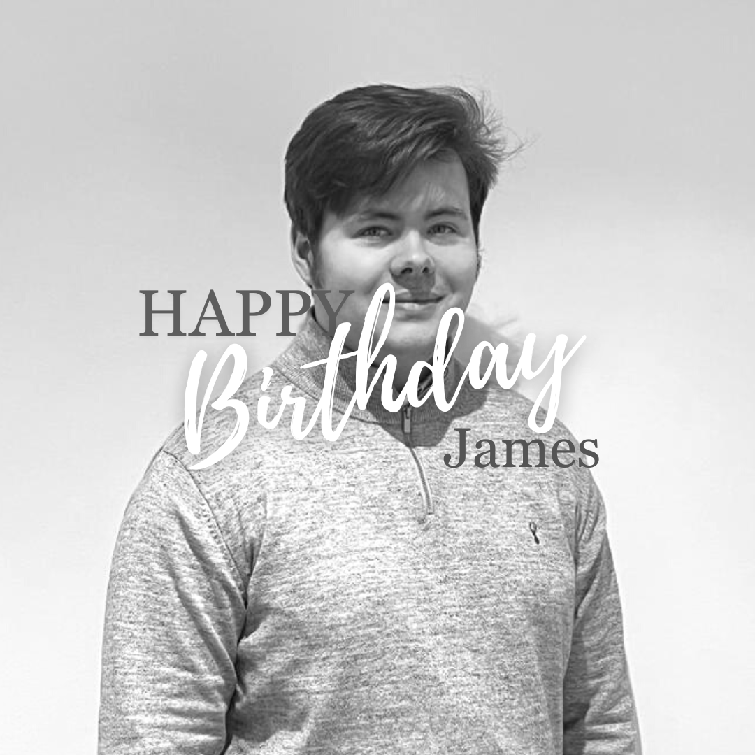 Wishing James a very Happy Birthday today! 🎂🥳🎉
