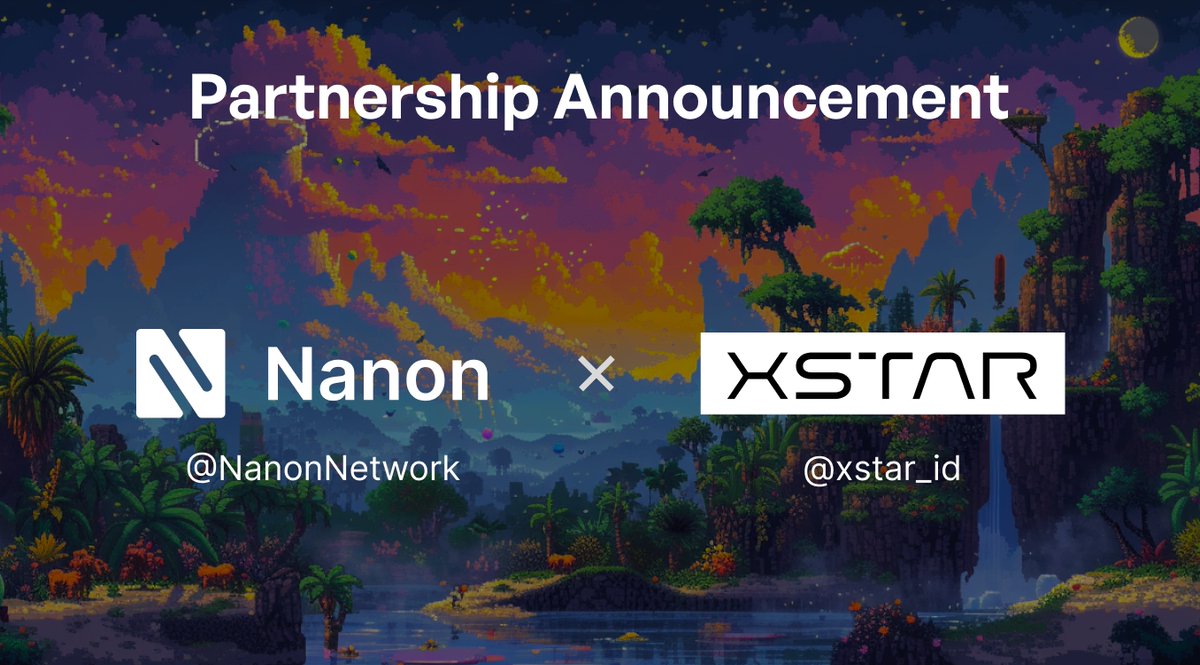 NanonNetwork's tweet image. #Nanon is delighted to announce a strategic partnership with @xstar_id 🤝 

#XStar is a leading omnichain name service ensuring real human identities in Web3 with adaptive humanity scoring. Their mission to create an AI-resistant decentralized identity network is transforming the…