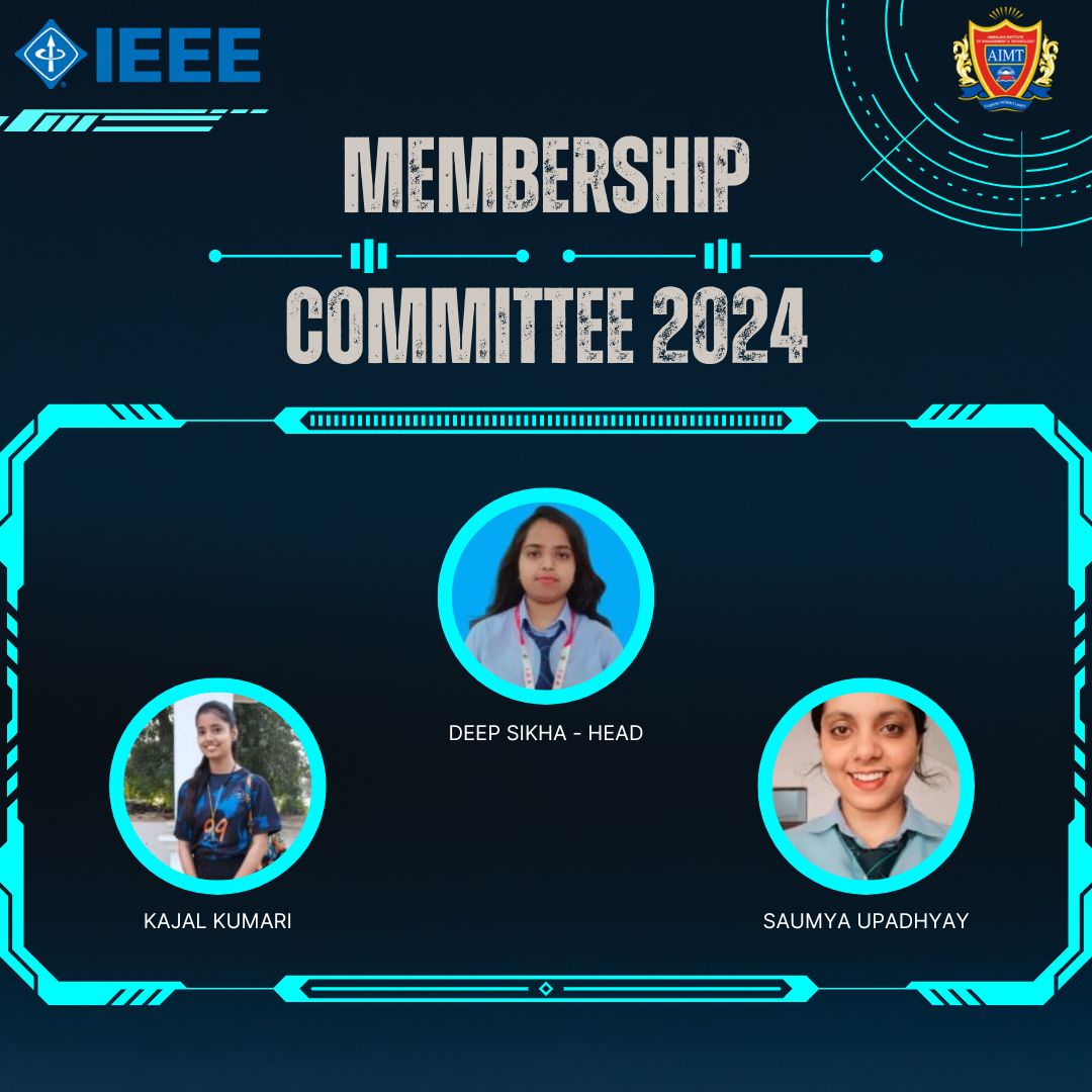 ieee_aimt's tweet photo. "Meet the dynamic leaders and dedicated members of the IEEE Student Branch at AIMT ! Committed to innovation, collaboration, and excellence, our team is driving the future of technology and engineering."
.
.
.
.
#IEEE #IEEEAIMT #tech #lead #Leadership #Innovation #Engineering https://t.co/9Azp3tZUTx