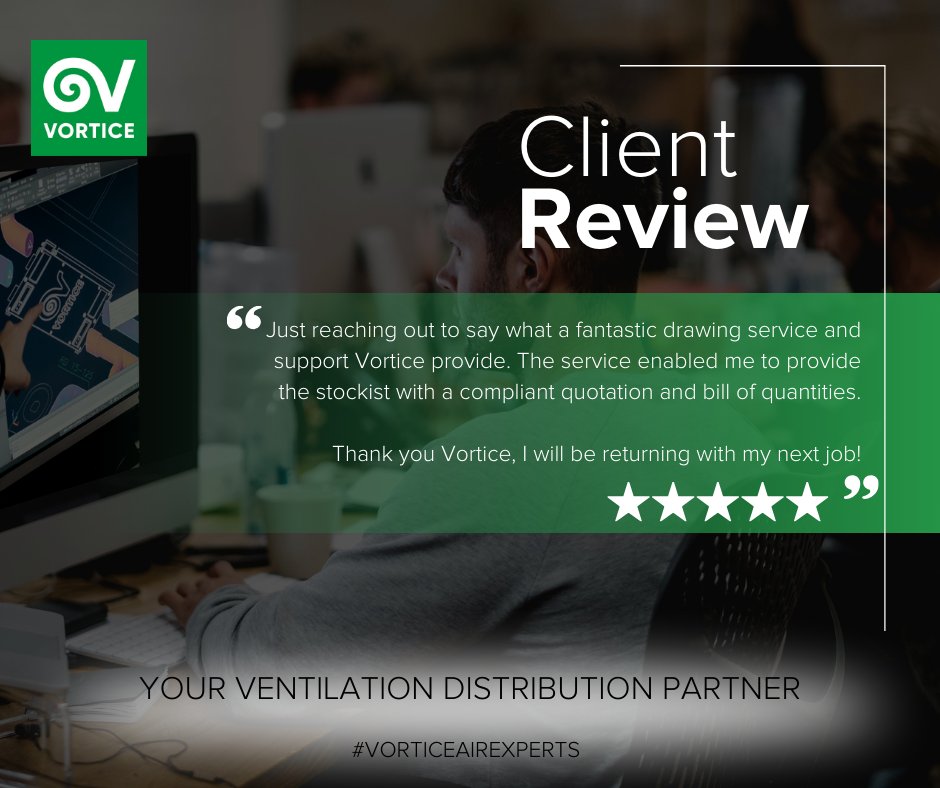 vorticelimited's tweet photo. Don’t just take our word for it! Speak to our Technical team about our free drawing service today!

📞 Call us on: 01283 492 949 
📧 Email Us: technical@vortice.ltd.uk 

#vorticeairexperts #wholesale #bathroomfan #trade #stockist #drawingservice https://t.co/kPGCrW2uIO