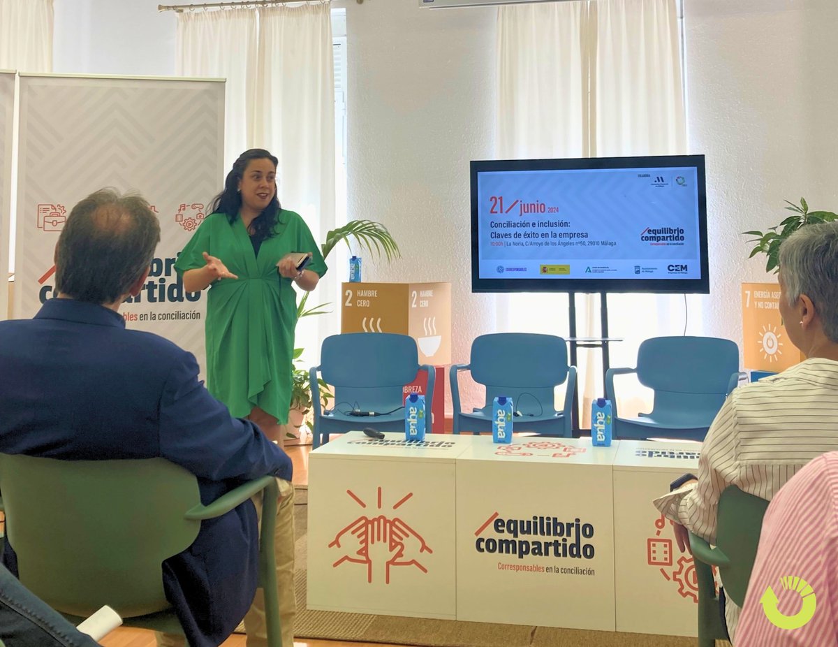 CemosaOficial's tweet photo. Jornada de "Conciliación e Inclusión: Claves de éxito en la empresa" @cemmalaga
💼La #conciliación e #inclusión son fundamentales para crear entornos de trabajo saludables y productivos, por lo que priorizamos estos valores en nuestra gestión empresarial.
#CEMOSA #RSE #talento https://t.co/q3fUqYjtgT