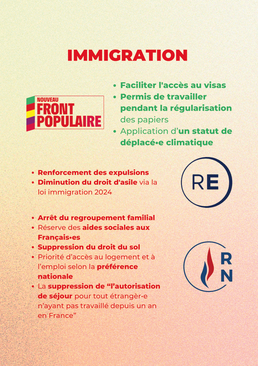 VietnamDioxine's tweet photo. Pourquoi le programme du Nouveau Front Populaire nous est plus favorable en tant que diasporas asiatiques en France que les autres programmes du Rassemblement National, intrinsèquement raciste et xénophobe, et celui de Renaissance ? 🔽 https://t.co/7L9ZQY1BPK