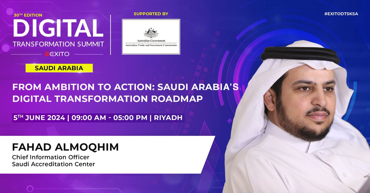 moqhim's tweet photo. سعدت بالمشاركة في النسخة الثلاثين من قمة التحول الرقمي بالرياض مطلع هذا الشهر للحديث عن ثلاثية نجاح رحلة #التحول_الرقمي، والحلول الممكنة لتجاوز أبرز التحديات التي قد تواجه تلك الرحلة المهمة.

كل الشكر للمنظمين والزملاء المشاركين في الجلسة لإثراء هذا الموضوع المهم والملهم. https://t.co/26rjF50kAx