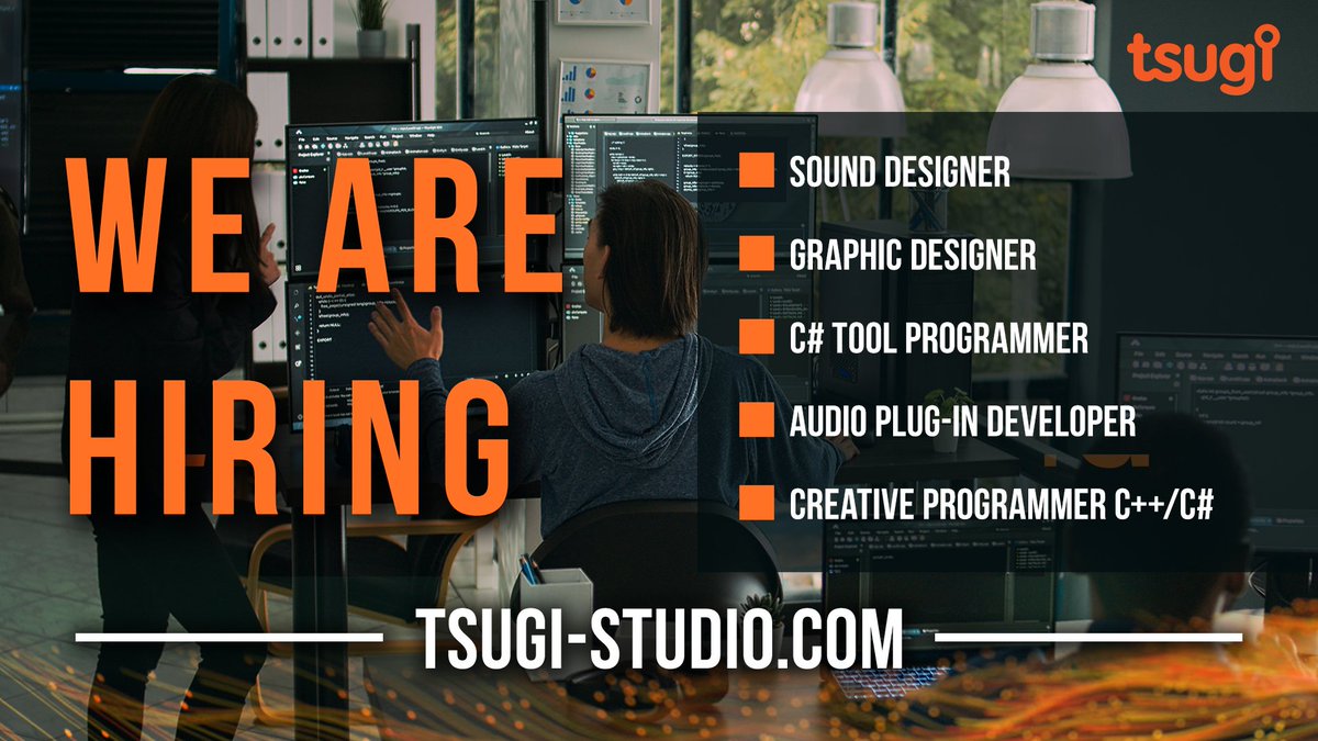 NicolasFournel's tweet image. We have several positions open, including for plug-in developers and UI graphic designers! Join us in Japan to build super-creative tools!

Details here:
tsugi-studio.com/web/en/recruit…

#audioprogramming #VST #JUCE #UI #graphicdesign