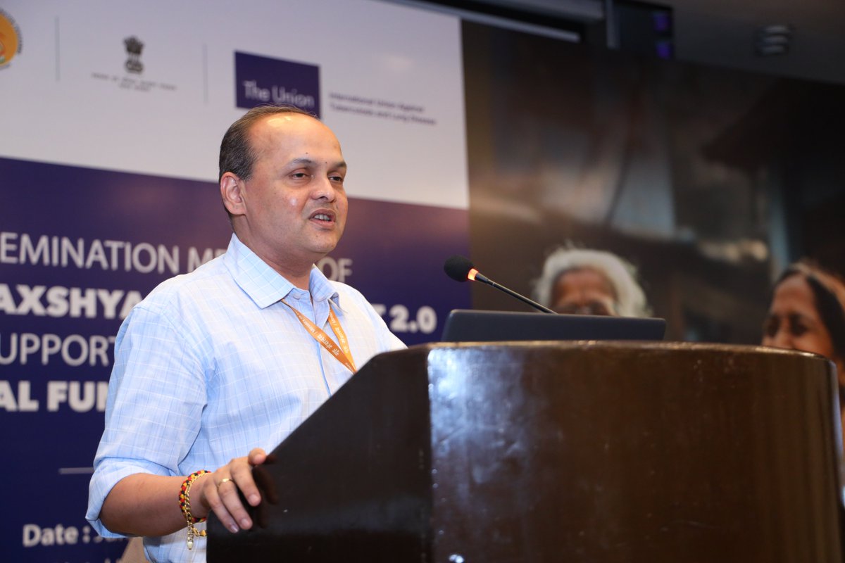 axshyaplus's tweet photo. At Dissemination Meeting, Dr Raghuram Rao- ADG @TbDivision, acknowledged &amp; thanked all States and District teams, implementation partners, team in the field who reaches out to patients and beneficiaries for their commitment and tireless efforts, in making the Project successful. https://t.co/0xJkK0h83d