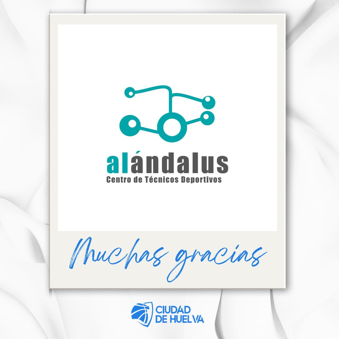 ✨ "El compromiso y el apoyo nos llevan al éxito." 
Un gran agradecimiento a <a href="/CtdAlandalus/">CTD Al-Ándalus</a> por estar con nosotros esta temporada. ¡A por más victorias juntos! 🏀👏
#CiudadDeHuelva #GraciasAlAndalus