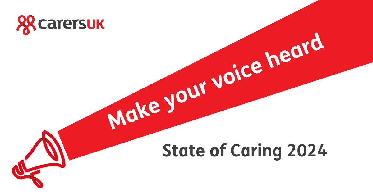 The #GeneralElection is just a few weeks away and there has never been a more important time to make sure that carers have a high profile and get concrete change.

Make sure your voice is heard and fill in our State of Caring survey today surveymonkey.com/r/SW8D6XS?utm_…