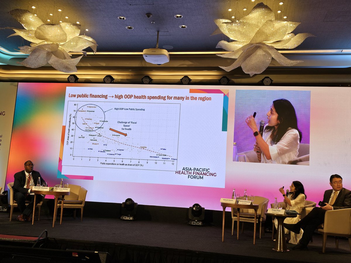 kchalkidou's tweet photo. "How to expand public financing for health?" Biggest challenge facing Asia region is very low level of public mandatory, pre-paid and pooled financing for health  @WorldBank #asiahealth Asian Health Financing Forum in Colombo https://t.co/x3Rrcstl3Y