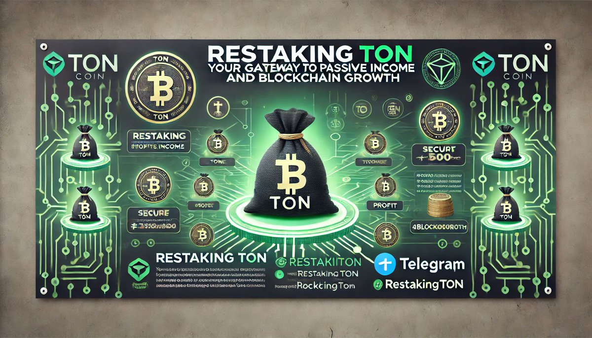 Restaking TON tweet media