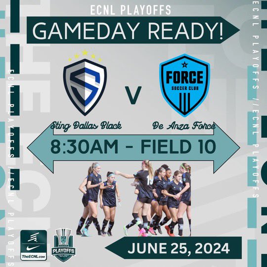 Sting 08 Black ECNL (@stingecnl08) on Twitter photo GM 3 in Seattle tomorrow morning. Simple math = win and advance! Going to be a battle.
⏰ 830AM PST
<a href="/CoachTatu/">Tatu</a> <a href="/adamflynnAF/">Adam Flynn</a> <a href="/StingSoccerClub/">Sting Soccer Club</a> GM 3 in Seattle tomorrow morning. Simple math = win and advance! Going to be a battle.
⏰ 830AM PST
<a href="/CoachTatu/">Tatu</a> <a href="/adamflynnAF/">Adam Flynn</a> <a href="/StingSoccerClub/">Sting Soccer Club</a>