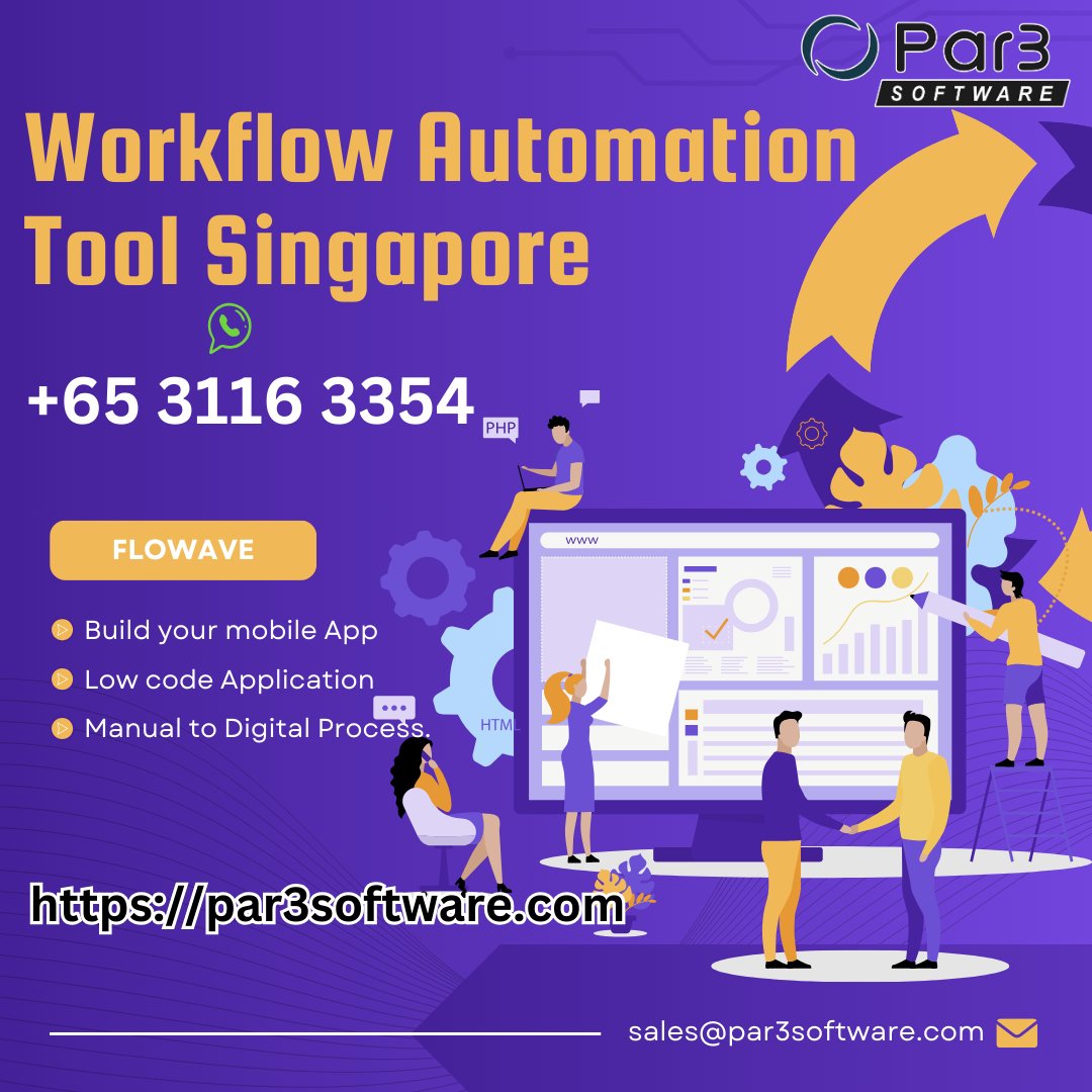 par3software's tweet image. Workflow automation tools and software automate manual processes and repetitive tasks with rule-based logic—improving productivity, efficiency, and organisational accuracy.
Call +65 3116 3354
par3software.com/flowave-cloud-…
#workflowtool #par3software #workflow #singapore #singapore2024
